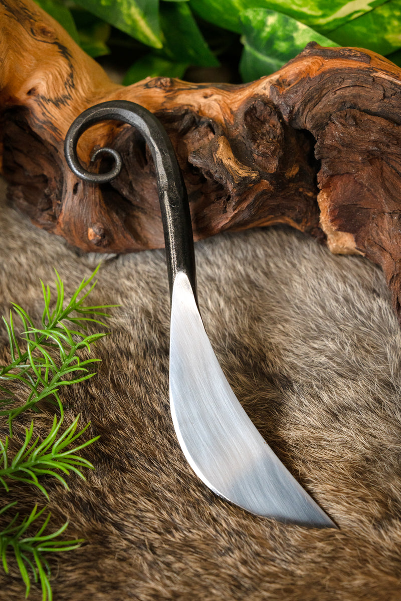 Celtic druid knife, semi-sharp