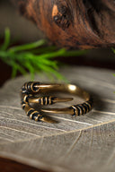 Vikingring ravenklauw, brons