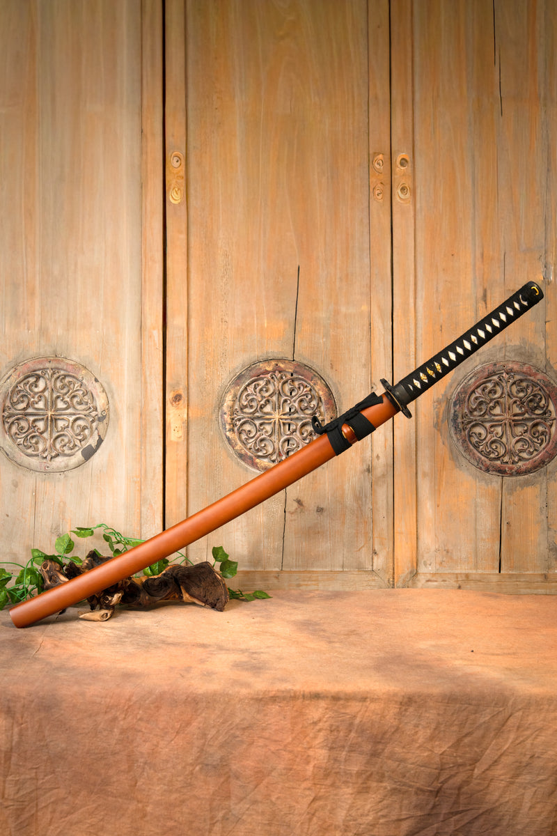 John Lee roodhout iaito, kort, bot (battle-ready)