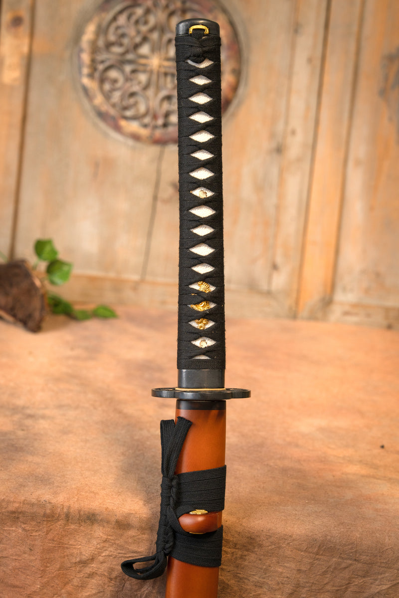 John Lee roodhout iaito, kort, bot (battle-ready)