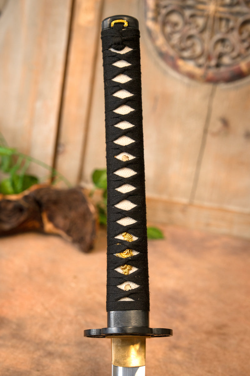 John Lee roodhout iaito, kort, bot (battle-ready)