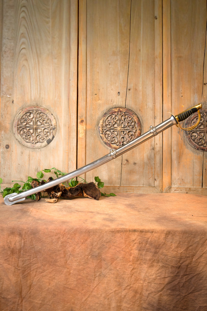 Amerikanischer Bürgerkrieg 1860 Kavallerie Sabel, semi-scharf 