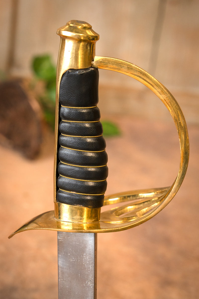 Amerikanischer Bürgerkrieg 1860 Kavallerie Sabel, semi-scharf 