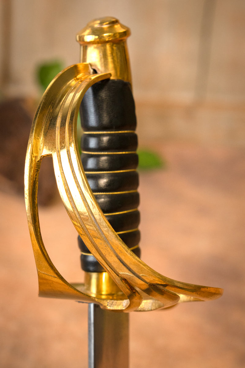 Amerikanischer Bürgerkrieg 1860 Kavallerie Sabel, semi-scharf 