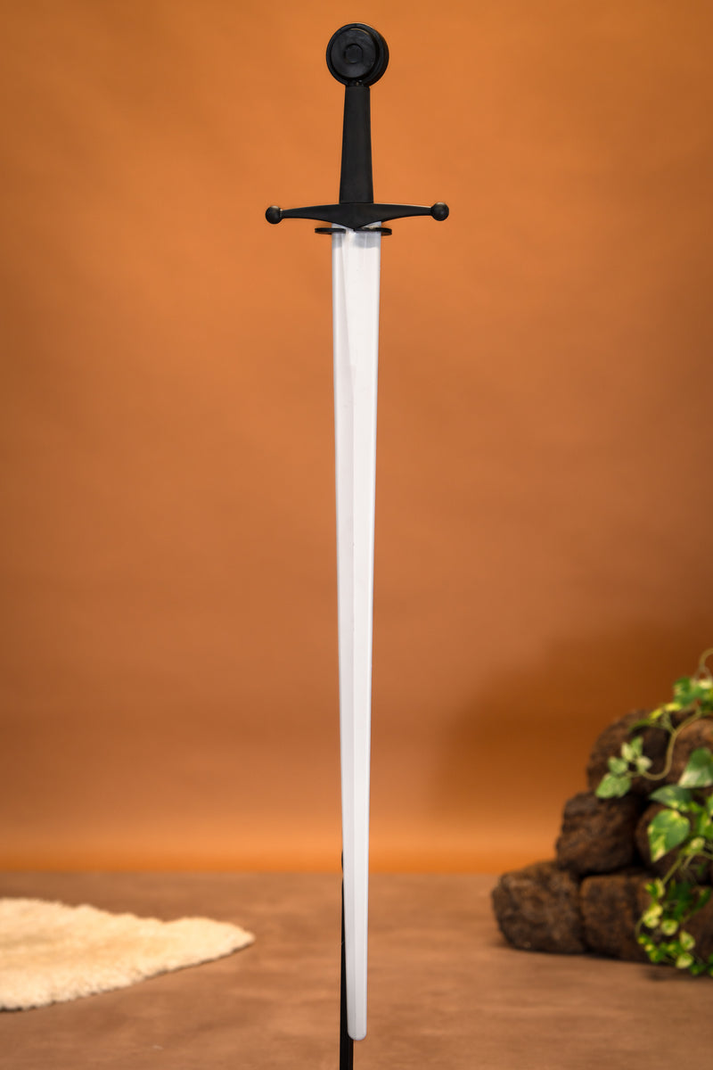 Spada a una mano HEMA nero-bianco 