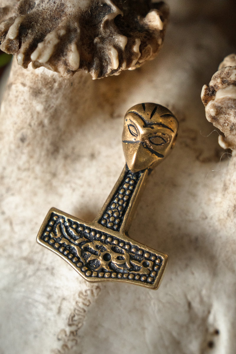 Marteau de Thor de Mandermark, bronze 