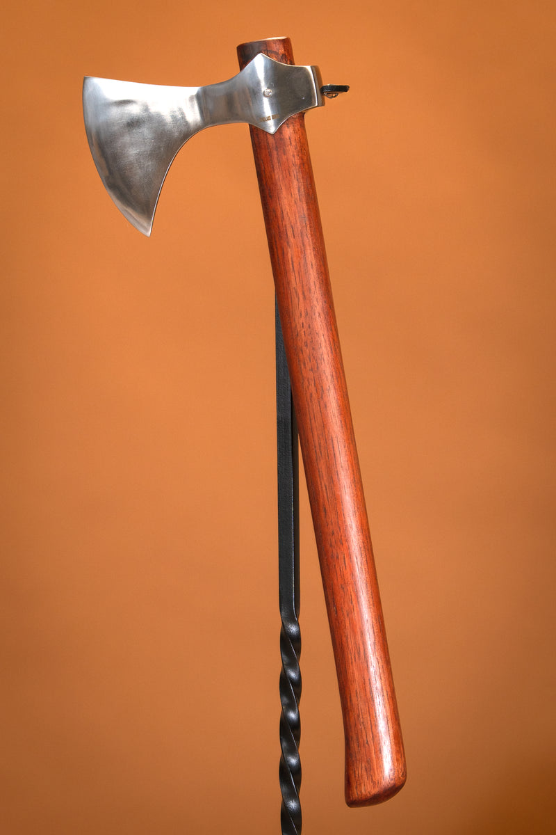 Viking skægøkse, type B, halvskarpt 