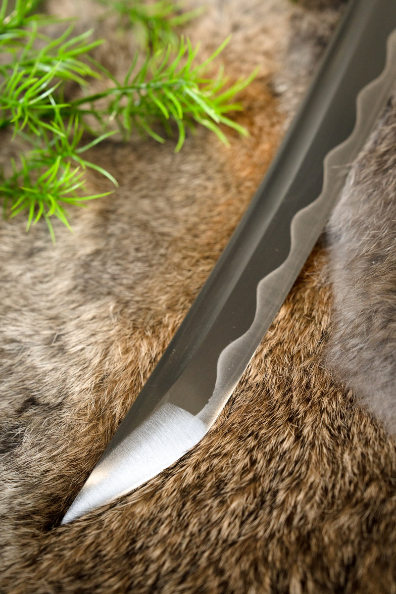 John Lee Shirasaya O-Tanto, tranchant 