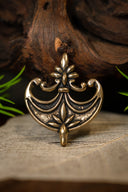 Late medieval belt end Erasmus