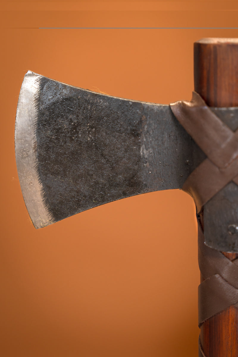 Dubbele Vikingbijl Floki, semi-scherp