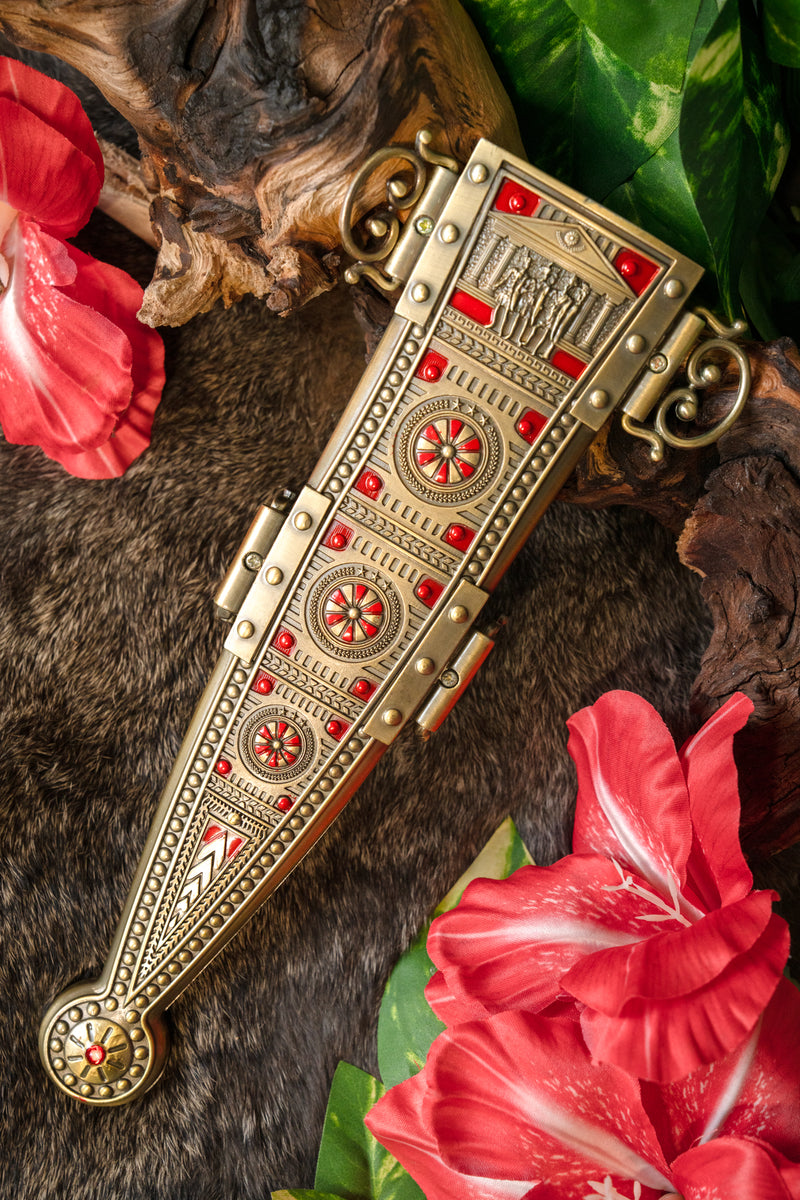 Romeinse pugio Gaius, type 2, semi-scherp