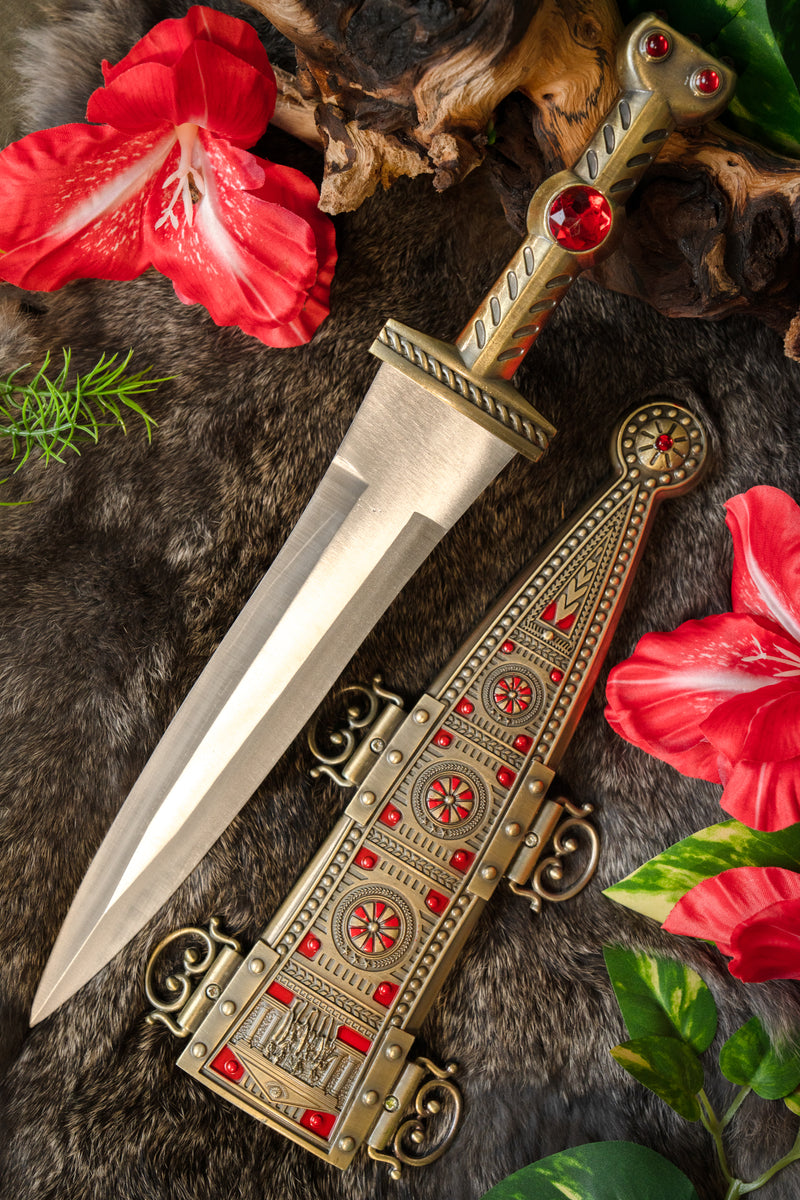 Romeinse pugio Gaius, type 2, semi-scherp