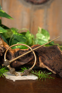 Stor vikingatids ringbrosch, brons 