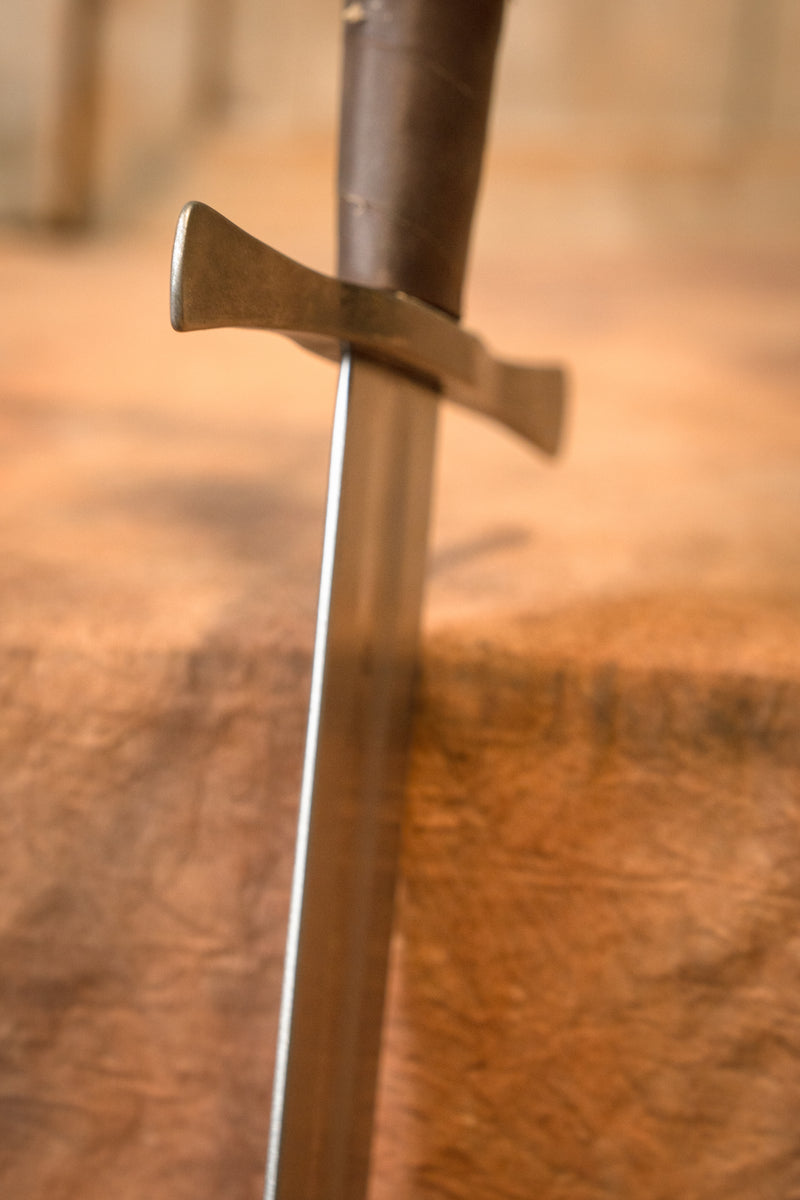 Gothique épée épée à une main, Prêt au combat, émoussé (battle-ready) 