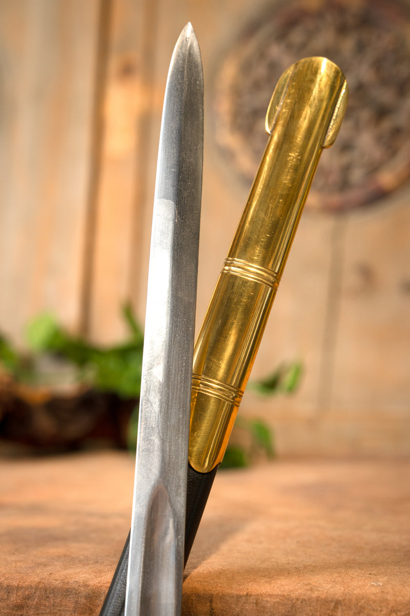 Officier britannique spadroon 1796, semi-tranchant 