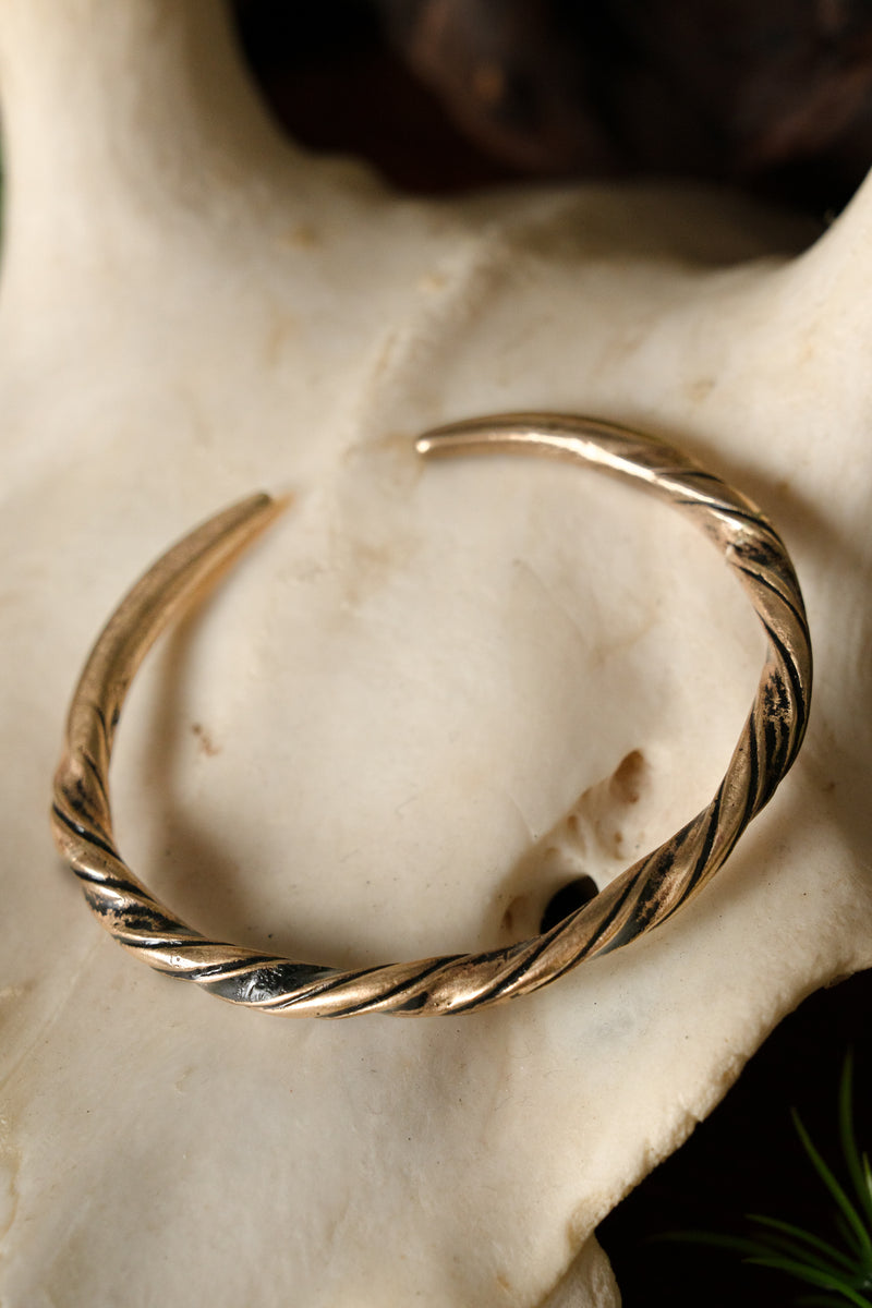 Viking armband Danelaw, brons