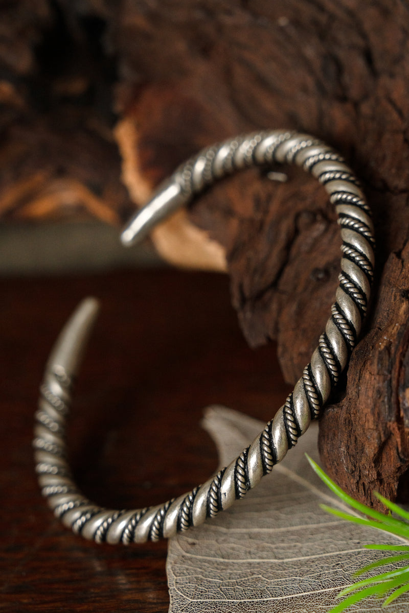 Bransoletka Viking Nalsingland, spłaty srebra