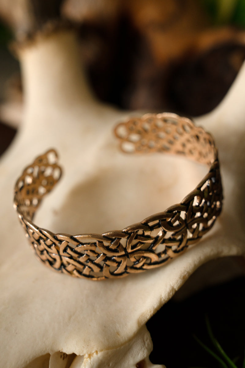 Keltische armband Book of Kells, brons