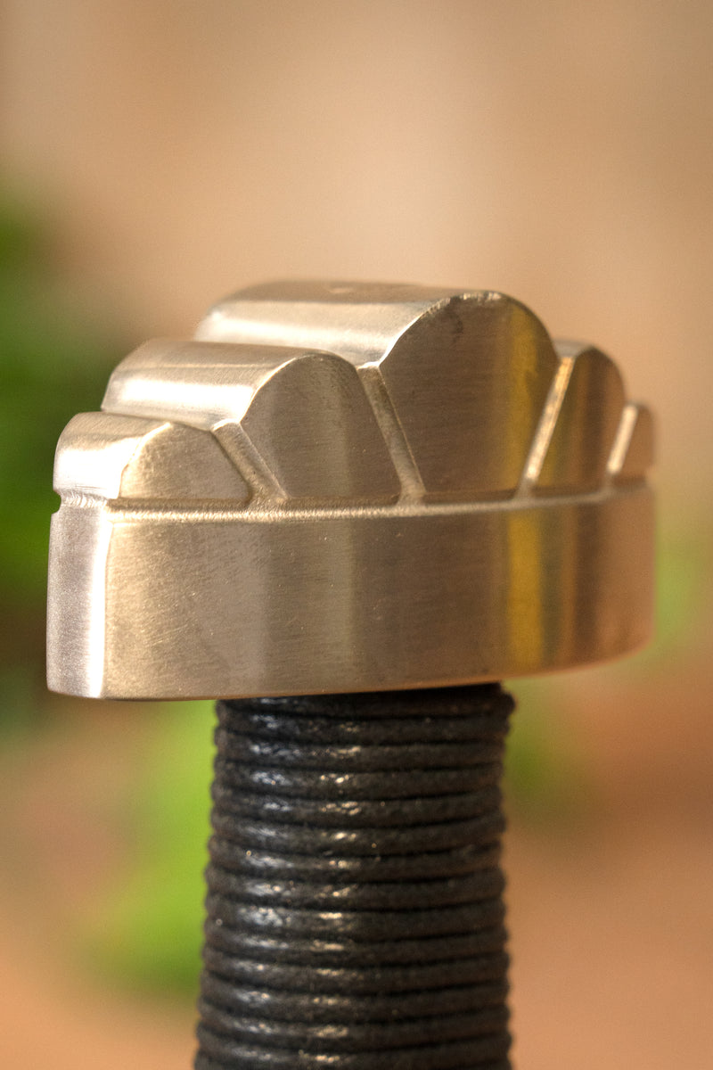 Viking sword Olaf with scabbard, semi-sharp