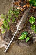 Vikingspeer met schouders, semi-scherp