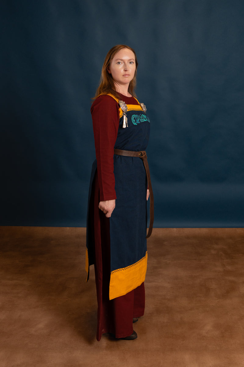 Hangeroc met Viking draken, blauw