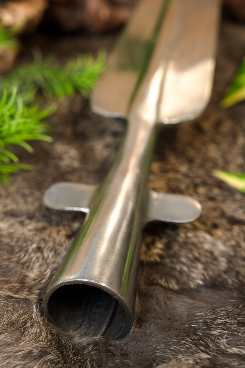 Vildsvinsjakt spjutspets, trubbig (battle-ready) 