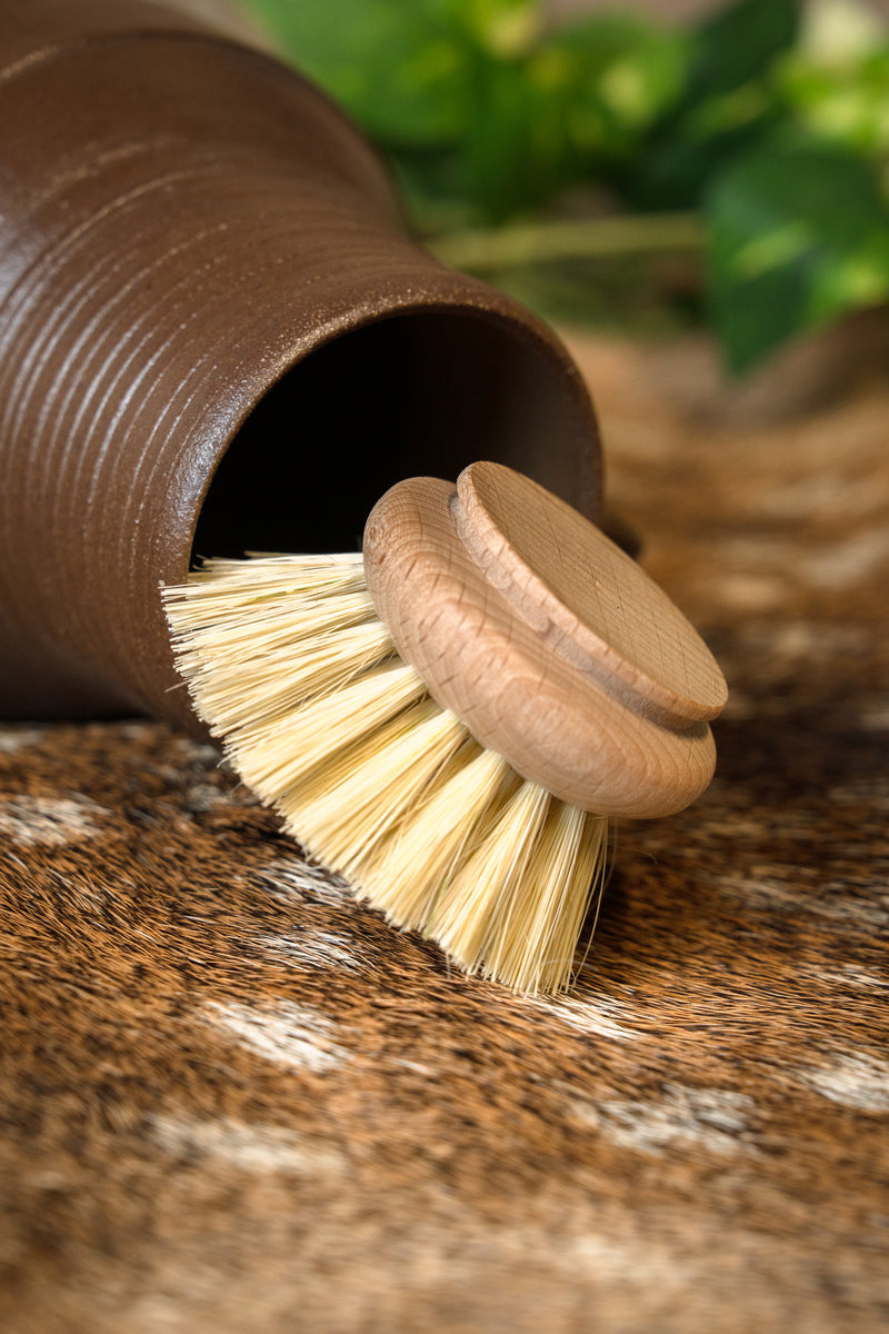 Cepillo de platos medieval 