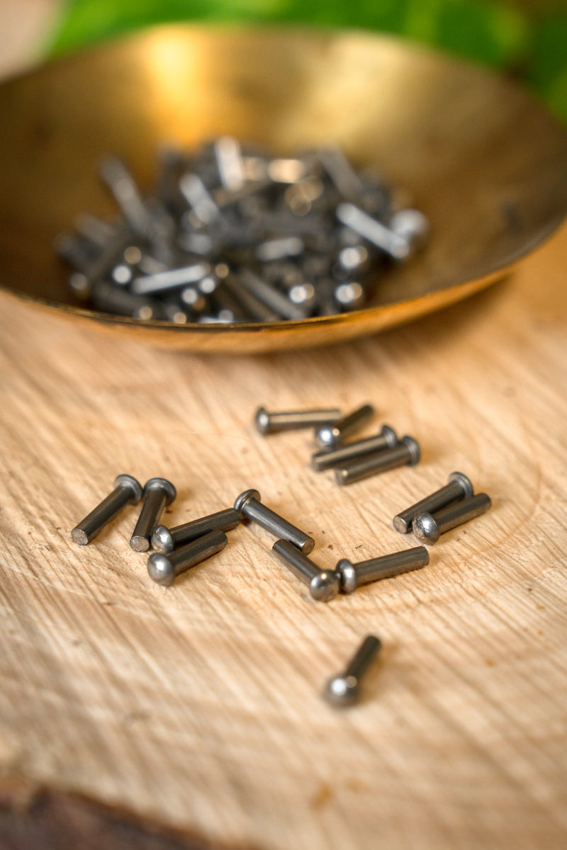 100 rivets en acier 8 mm 