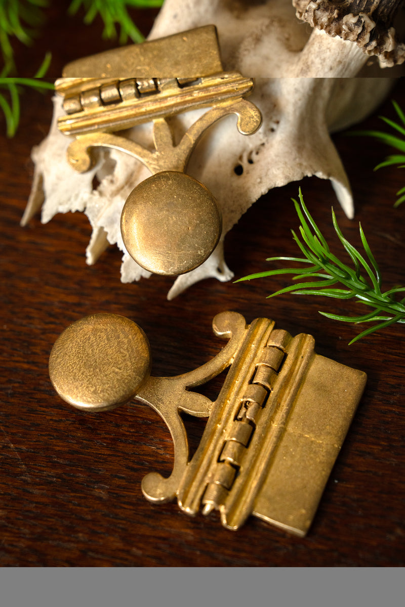 Romeins riembeslag Vindonissa, voor pugio, paar