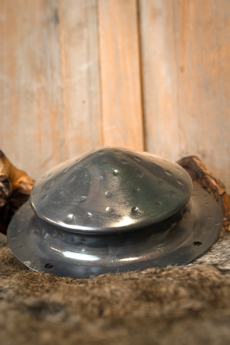 Germanic umbo, hand-forged