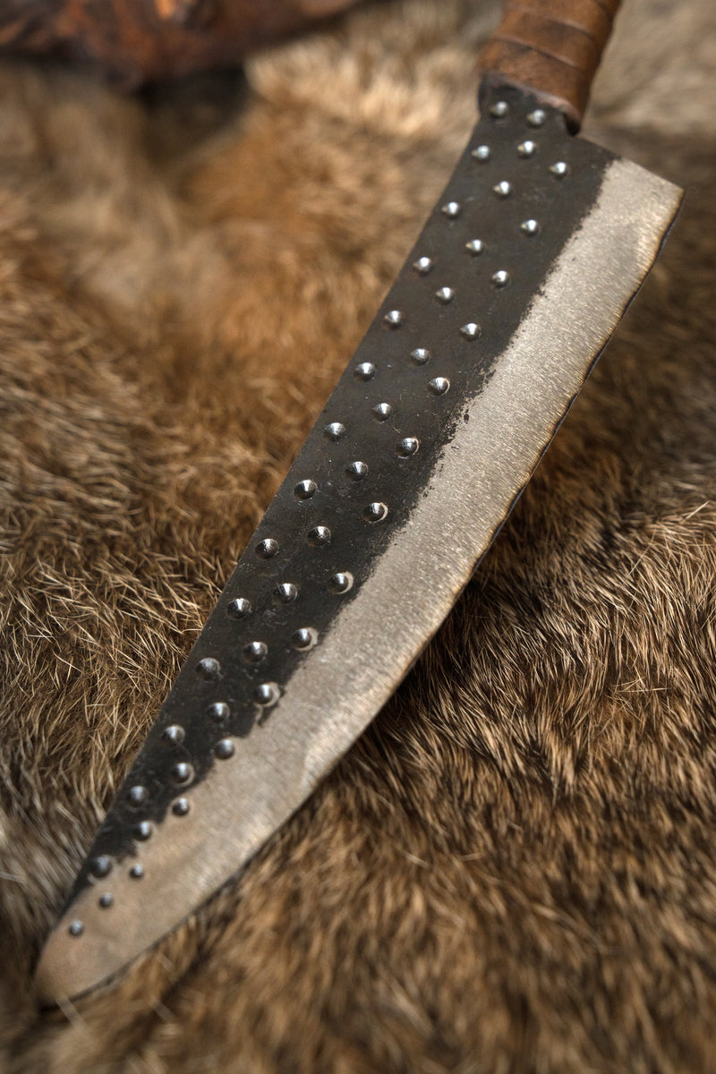 Handgemaakt historisch keukenmes