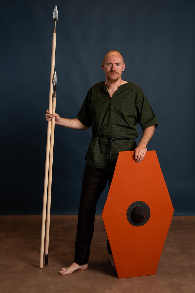 Vikingtuniek Hans, groen