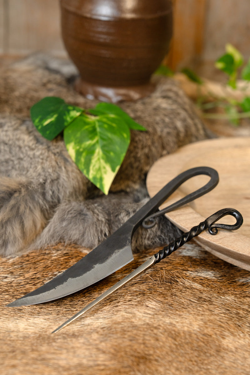 Germaans mes en eetprikker