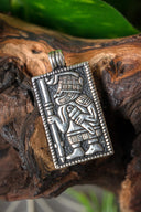 Sieraad Vendelkrijger, verzilverd brons