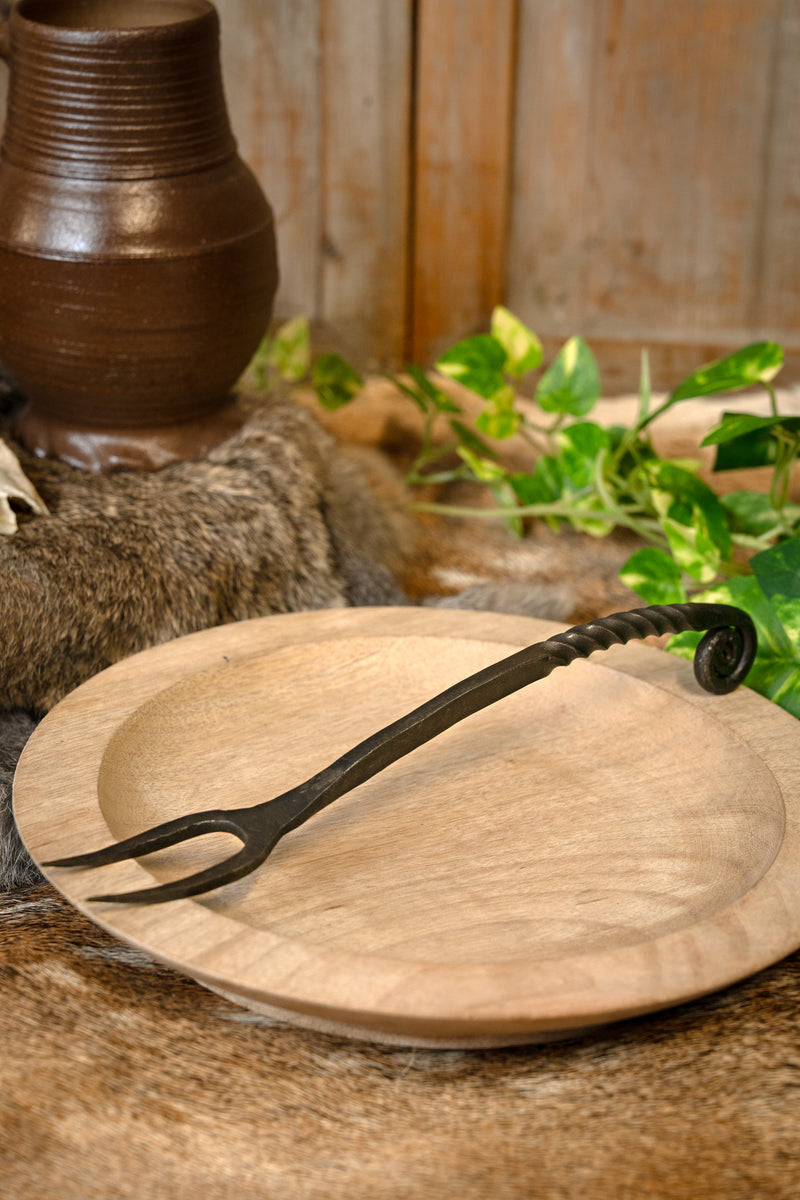 Medeltida järngaffel 