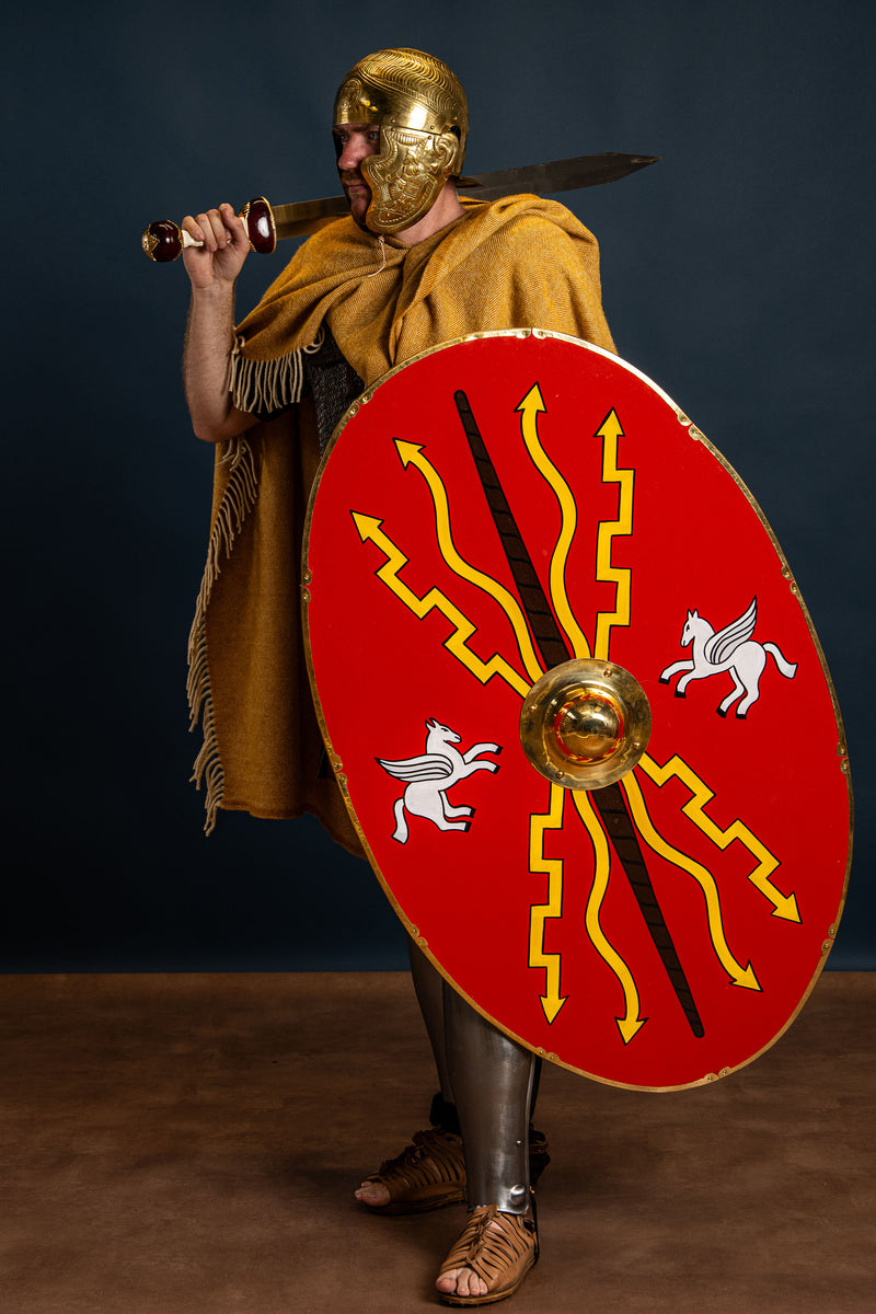 Romeins schild Pegasus, clipeus