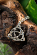 Triquetra hänge, tenn 