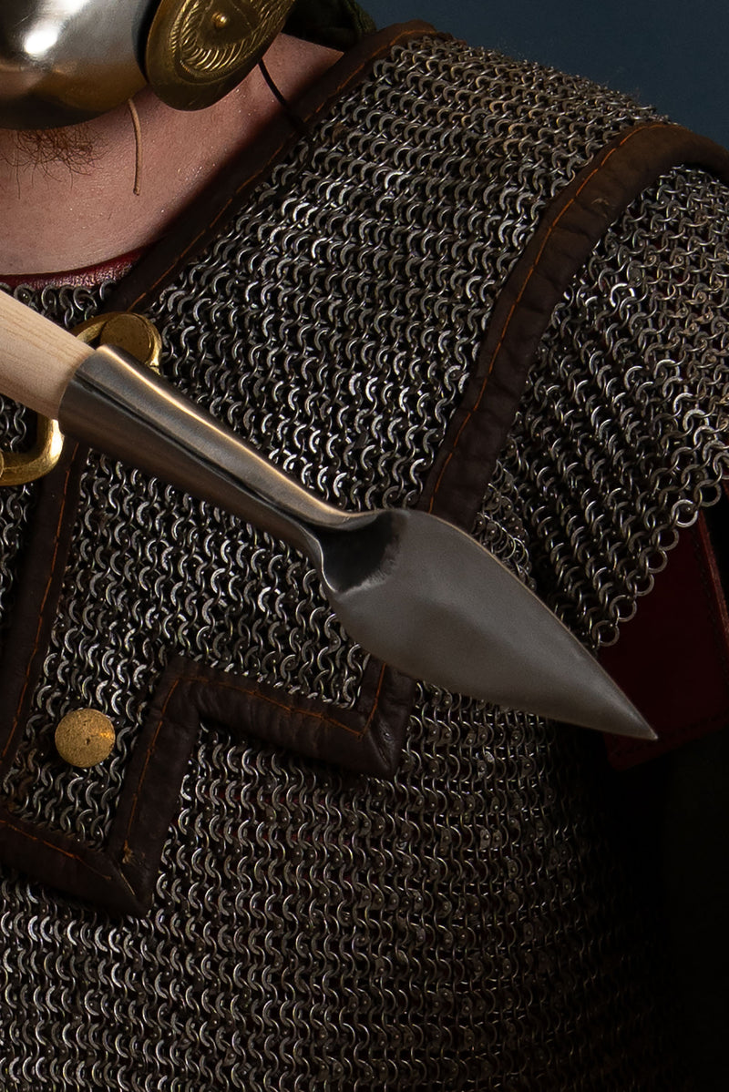 pointe de lance du début du Moyen Âge, 22 cm, semi-affûté 