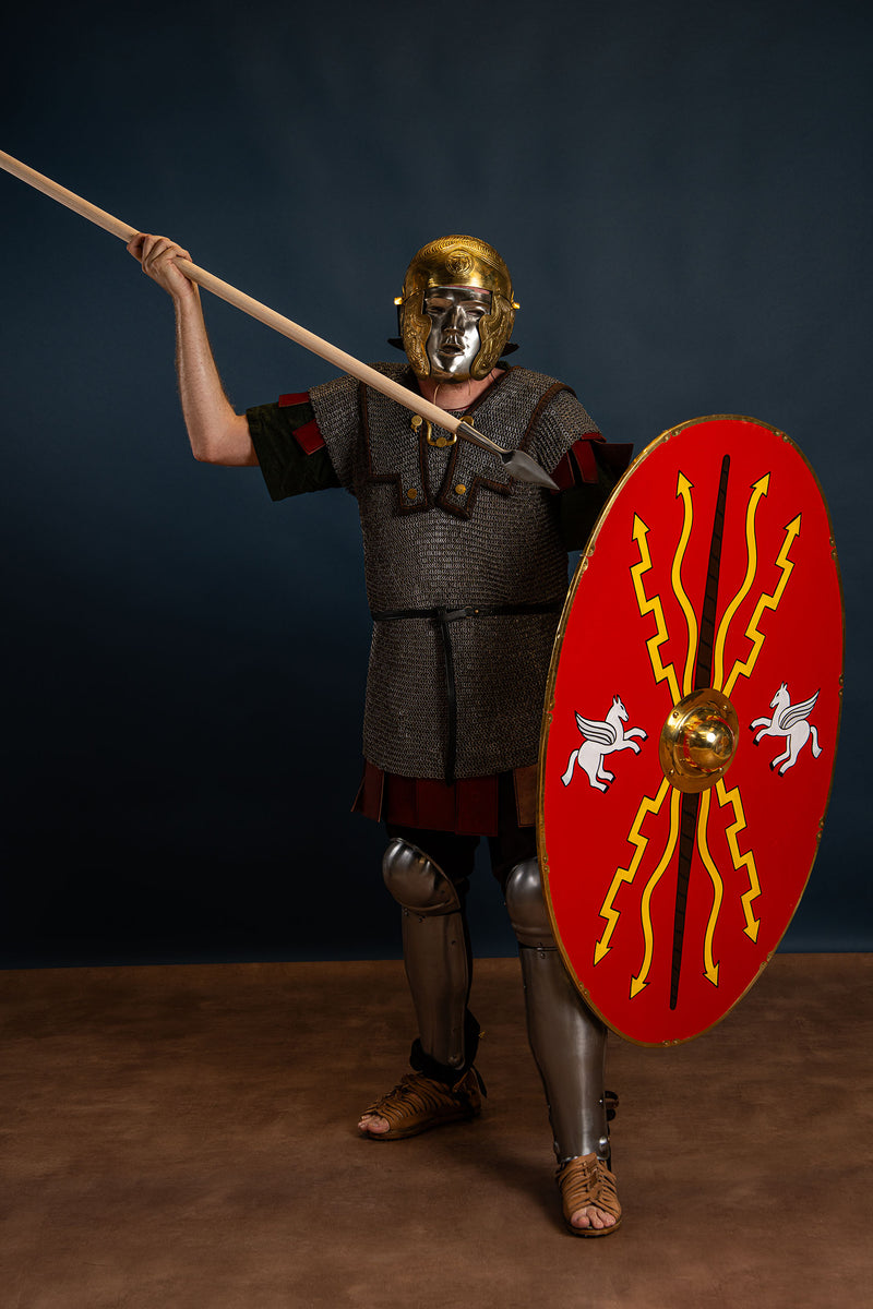 Römische Beinschienen, Beinschienen, 1,2 mm 