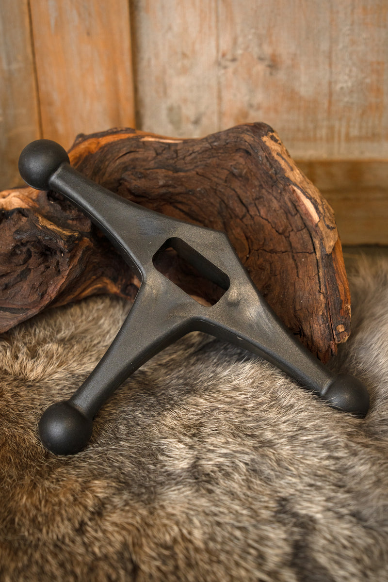 Pareerstang messer zwart