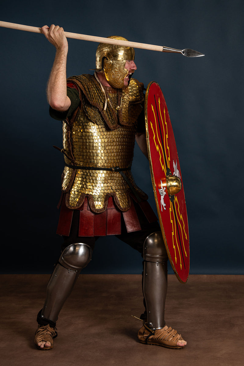 Römische Beinschienen, Beinschienen, 1,2 mm 