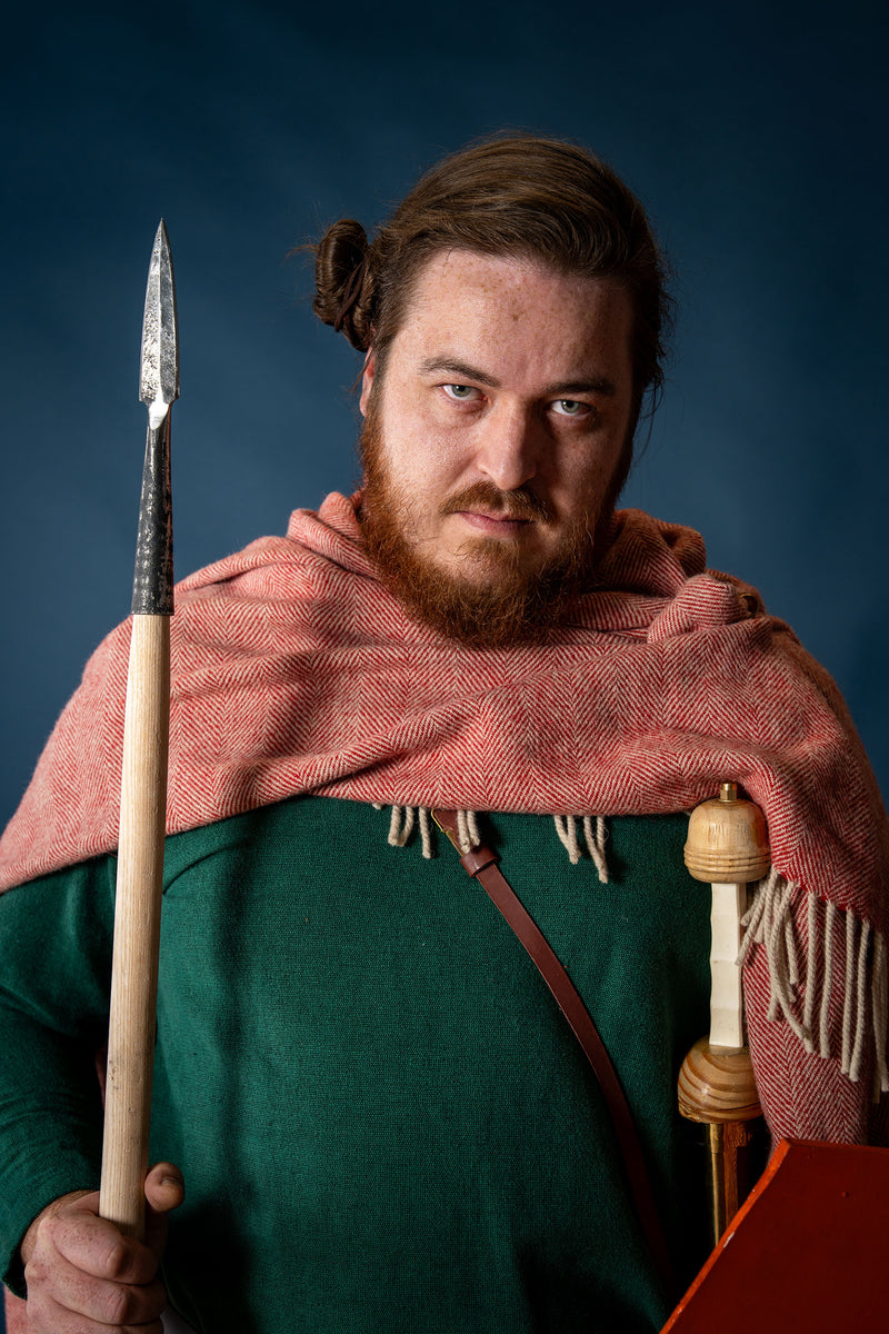 Germaanse werpspeerpunt, framae, scherp