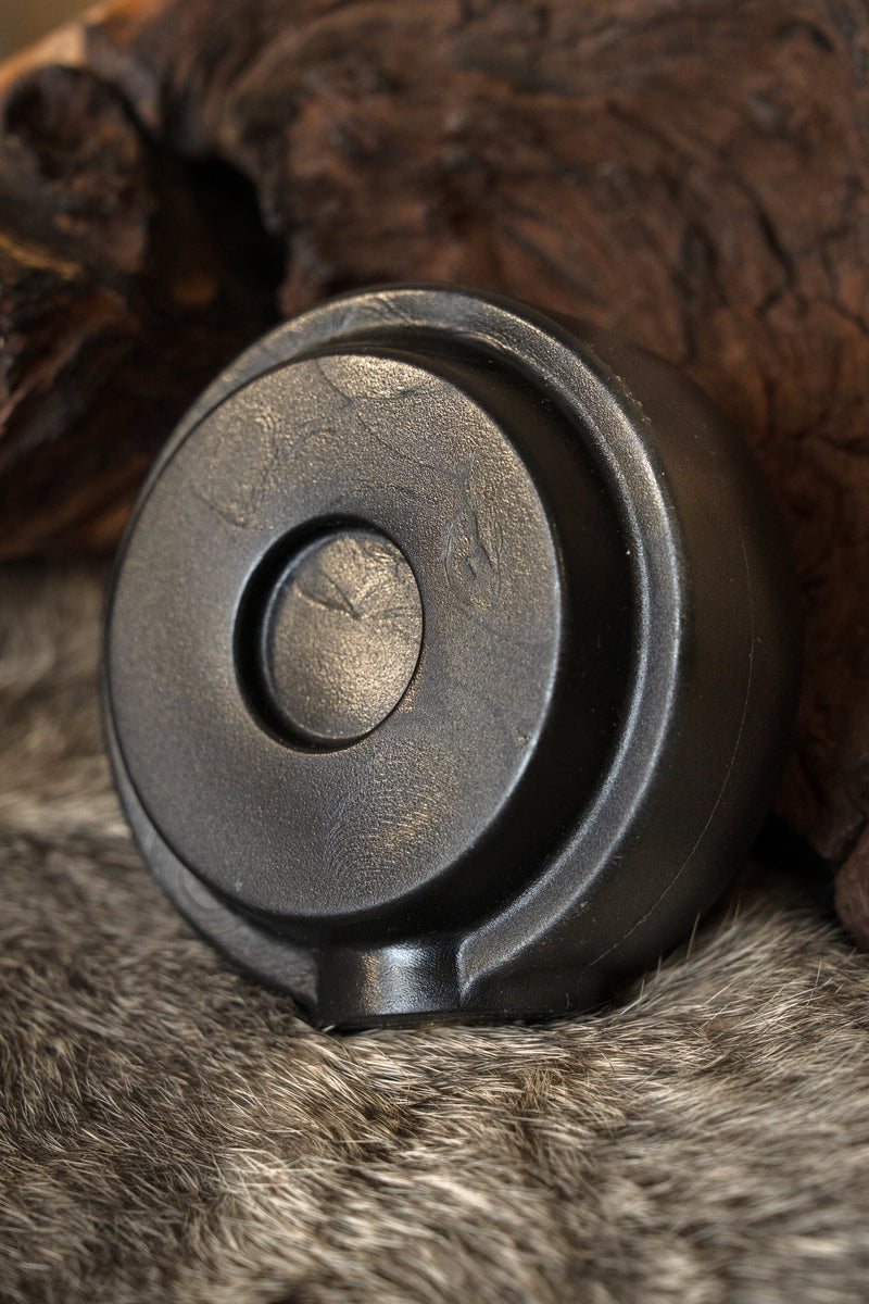 Runde Knauf für Trainingsschwert schwarz 