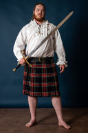 Chemise de pirate, blanc 