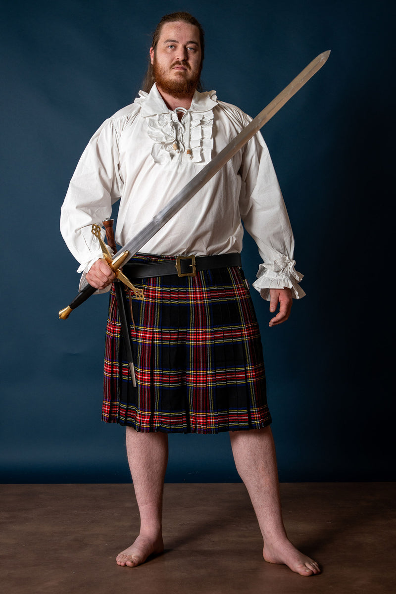 Chemise de pirate, blanc 