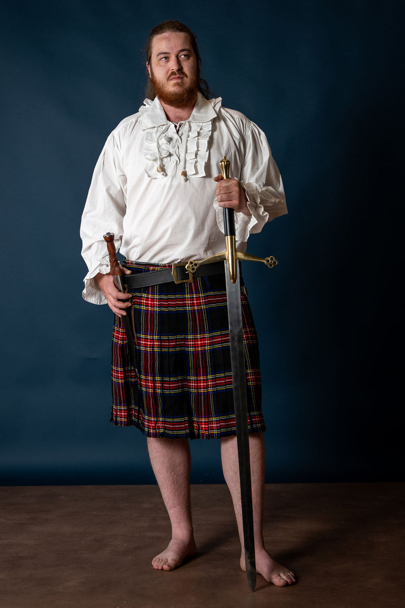 Chemise de pirate, blanc 