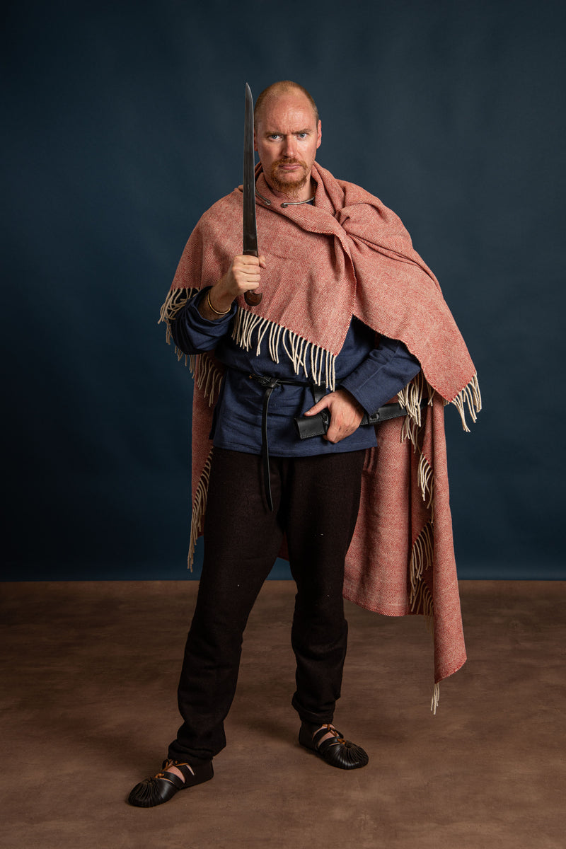 Germansk stridskniv (350 f.Kr. - 300 e.Kr), halvvass 