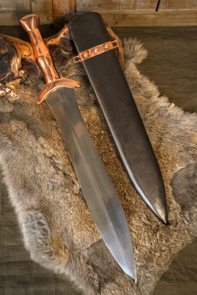 Spartaans Lakonia zwaard, semi-scherp