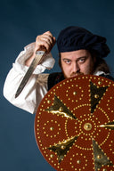 Barett Stefan Wollmischung, blau 