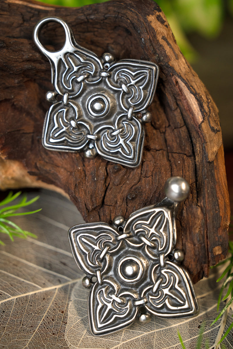 Rusvik Kaftan lukning, forsølvet, zamak 